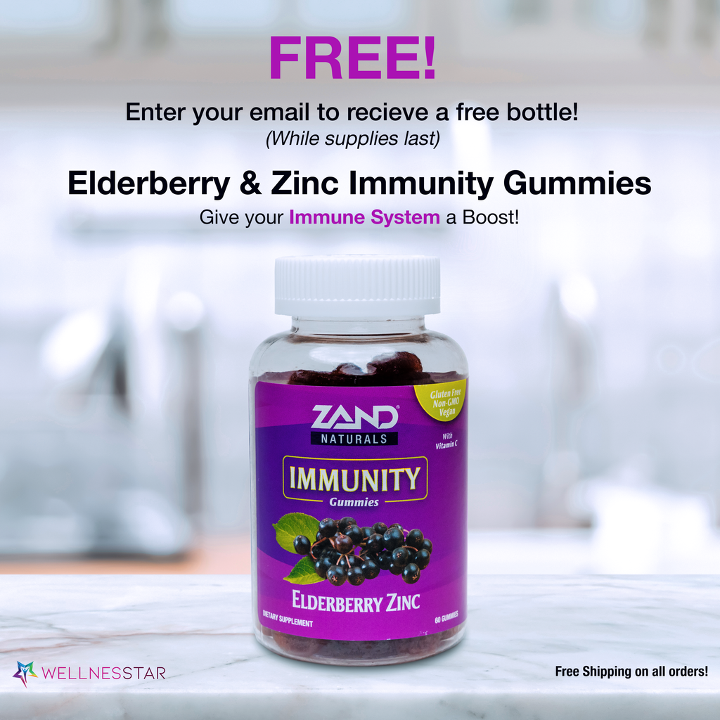 Zand Elderberry Zinc Gummies Free Giveaway