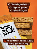 IQBAR Brain and Body Keto Protein Bars - Banana Nut Keto Bars - 12-Count Energy Bars - Low Carb Protein Bars - High Fiber Vegan Bars and Low Sugar Meal Replacement Bars - Vegan Snacks