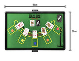 Texas Hold'em and Blackjack Game Set, Classic Game, Las Vegas-style, New