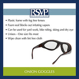 RSVP International Onion Goggles, Black