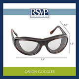 RSVP International Onion Goggles, Black