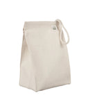 ECOBAGS Cotton Bags Lunch Bag 10 1/2" x 7" with Velcro Closure, Organic Cotton