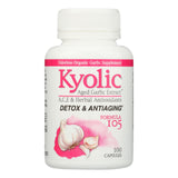 Kyolic Aged Garlic Extract Detox and Anti-Aging Formula 105 100 Capsules