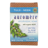 Auromere Ayurvedic Bar Soap Tulsi-Neem 2.75 oz