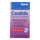 Zand Candida Quick Cleanse Multi-Support Formula 60 Vegetarian Capsules