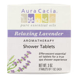 Aura Cacia Aromatherapy Shower Tablets Relaxing Lavender 3 Tablets