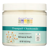 Aura Cacia Aromatherapy Mineral Bath Tranquility Chamomile 16 oz