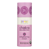 Aura Cacia Organic Chakra Balancing Aromatherapy Roll-on Enlightening Crown .31 oz
