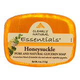 Clearly Natural Glycerine Bar Soap Honeysuckle 4 oz