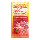 Alacer Emergen-C Vitamin C Fizzy Drink Mix Cranberry Pomegranate 1000 mg 30 Packets