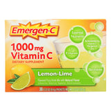 Alacer Emergen-C Vitamin C Fizzy Drink Mix Lemon Lime 1000 mg 30 Packets