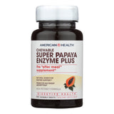 American Health Super Papaya Enzyme Plus Chewable 90 Chewable Tablets
