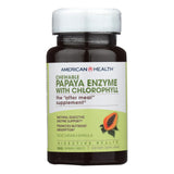 American Health Papaya Enzyme with Chlorophyll Chewable 100 Chewable Tablets