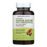 American Health Papaya Enzyme with Chlorophyll Chewable 250 Tablets