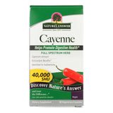 Nature's Answer Cayenne Pepper Fruit 90 Vegetarian Capsules