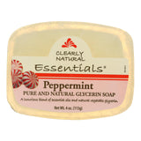 Clearly Natural Glycerine Bar Soap Peppermint 4 oz