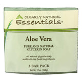 Clearly Natural Bar Soap Aloe Vera 3 Pack 4 oz