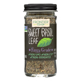 Frontier Herb Basil Leaf Flakes Sweet Cut and Sifted Domestic .48 oz