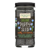 Frontier Herb Poppy Seed Organic Whole 2.4 oz