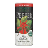 Frontier Herb Organic Fine Grind Pepper 2.5 oz