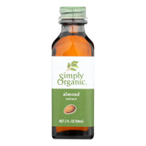Simply Organic Almond Extract Organic 2 oz, 6 Pack.