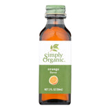 Simply Organic Orange Flavor Organic 2 oz, 6 Pack.