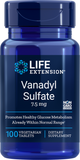Vanadyl Sulfate, 7.5 Mg, 100 Vegetarian Tablets