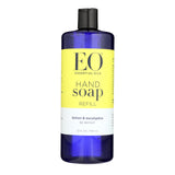 EO Products Liquid Hand Soap Lemon And Eucalyptus 32 fl oz
