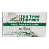 Tea Tree Therapy Vegetable Base Soap with Tea Tree Oil 3.9 oz