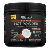 Nutiva Powder Mct Chocolate 1 Each 10.6 OZ