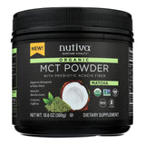 Nutiva Powder Mct Matcha 1 Each 10.6 OZ