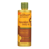 Alba Botanica Hawaiian Body Oil Kukui Nut 8.5 fl oz