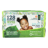 Seventh Generation Baby Wipes Free and Clear Refll 128 count