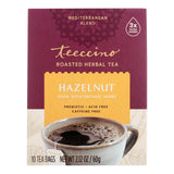 Teeccino Organic Tee Bags Mediterranean Hazelnut 10 Bags