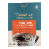 Teeccino Coffee Tee Bags Organic Dandelion Caramel Nut Herbal 10 Bags