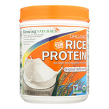 Growing Naturals Rice Protein Powder Orignal 1 Each 16.19 OZ