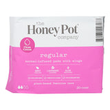 The Honey Pot Herbal Regular Pads 1 Each 20 CT