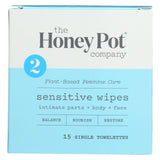 The Honey Pot Wipes Intimate Snstve Ind 15 CT