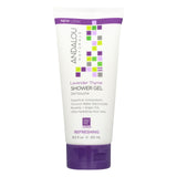 Andalou Naturals Shower Gel Lavender Thyme Refreshing 8.5 fl oz