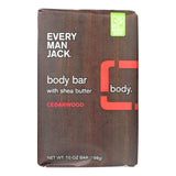 Every Man Jack Bar Soap Body Bar Cedarwood 7 oz 1 each