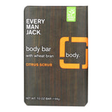 Every Man Jack Bar Soap Body Bar Citrus Scrub 7 oz 1 each