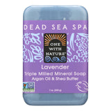 One With Nature Dead Sea Mineral Soap Lavender 7 oz