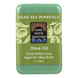 One With Nature Dead Sea Mineral Olive Oil Soap 7 oz