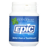 Epic Dental Xylitol Gum Peppermint 50 Count