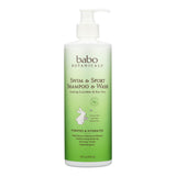 Babo Botanicals Shampoo and Wash Swim and Sport 16 oz