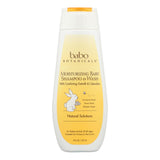 Babo Botanicals Moisturizing Baby Shampoo and Wash Oatmilk Calendula 8 fl oz