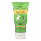 Babo Botanicals Sunscreen Clear Zinc SPF 30 3 fl oz