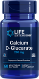 Calcium D-Glucarate, 200 Mg, 60 Vegetarian Capsules