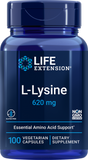 L-Lysine, 620 Mg, 100 Vegetarian Capsules