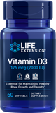 Vitamin D3, 175 Mcg (7000 Iu), 60 Softgels